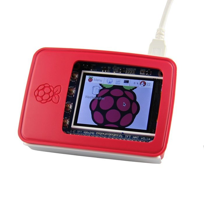 Uniker(TM) Raspberry Pi DIY Kit Official Enclosure / Case + 2.2 inch High PPI TFT LCD Kit...
