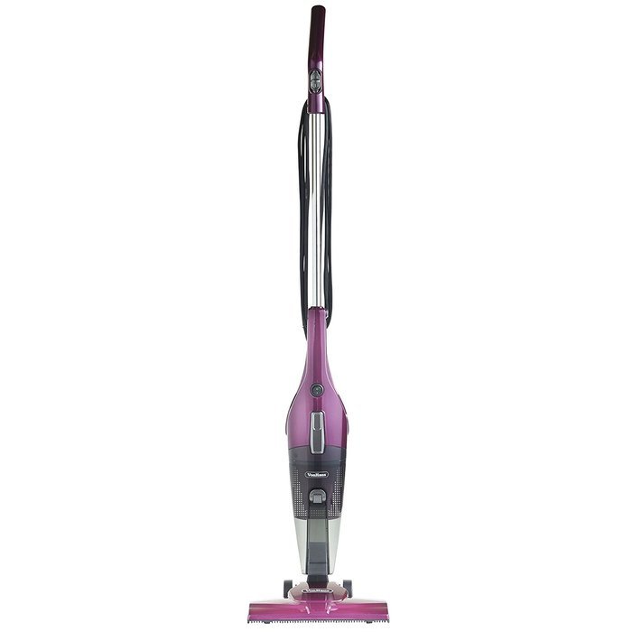 VonHaus 2 in 1 Corded Upright Stick & Handheld Vacuum Cleaner with HEPA Filtration & Crevice Tool - Purple N5