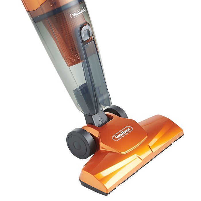 VonHaus 2 in 1 Corded Upright Stick & Handheld Vacuum Cleaner with HEPA Filtration & Crevice Tool - Purple N8