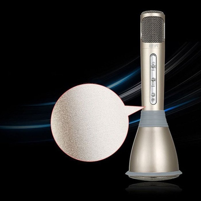 Tinksky Wireless Microphone Karaoke Speaker System LLUNC Bluetooth Rechargeable Handheld Speaker with Microphone...