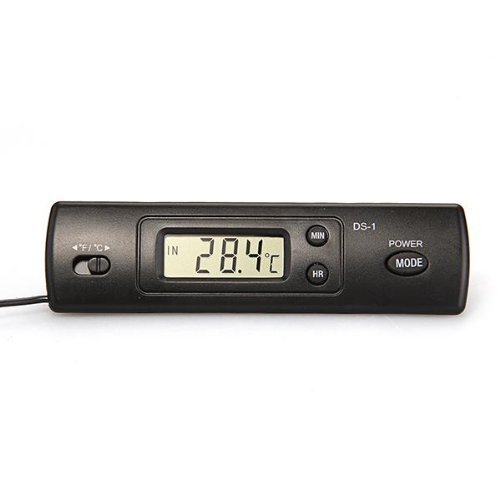 Digital Thermometer - SODIAL(R) LED Display Digital Thermometer With 2 Probe For Home Office Refrigeracion N3