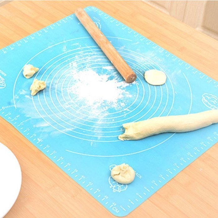 M-Aimee Large Non-Stick Silicone Baking Mat 16"x20" for Rolling Dough or Pastry&mdash;&mdash;FDA Approved. Microwave and Dishwasher... N4