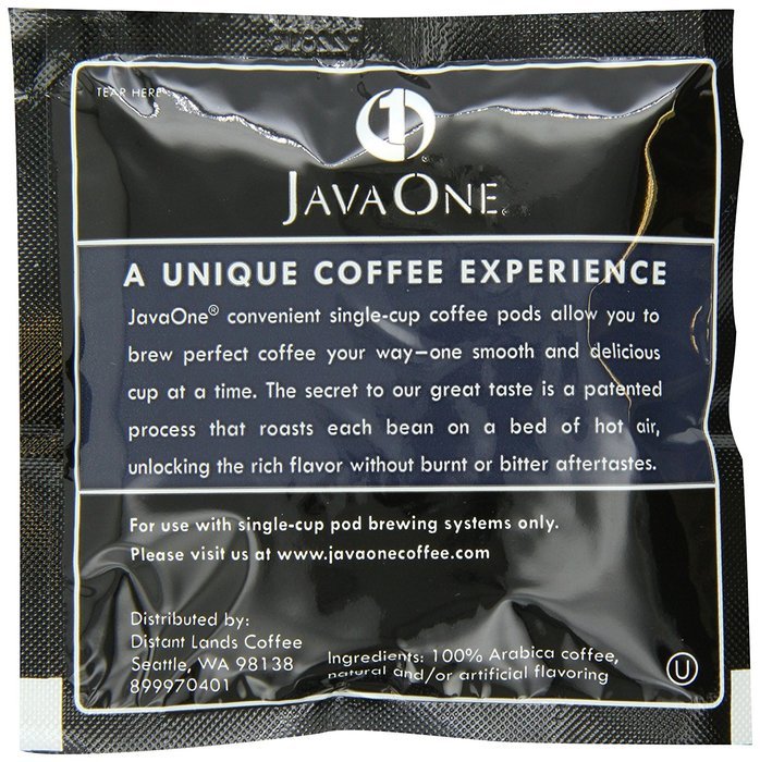 Java One French Roast Coffee, 14-Count Pods (Pack of 6) N16