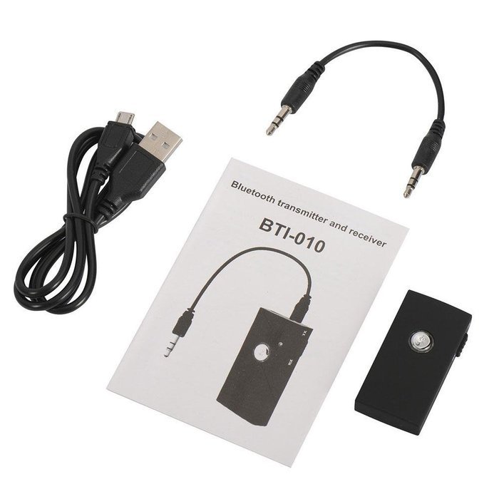 KOBWA 2-in-1 Blutooth Receiver/Transmitter,BTI-010 Wireless Bluetooth Stereo Audio Adapter With 3.5mm Stereo Output...