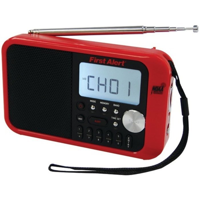 FIRST ALERT FA-1100 Digital Tuning AM/FM Weather Band Radio