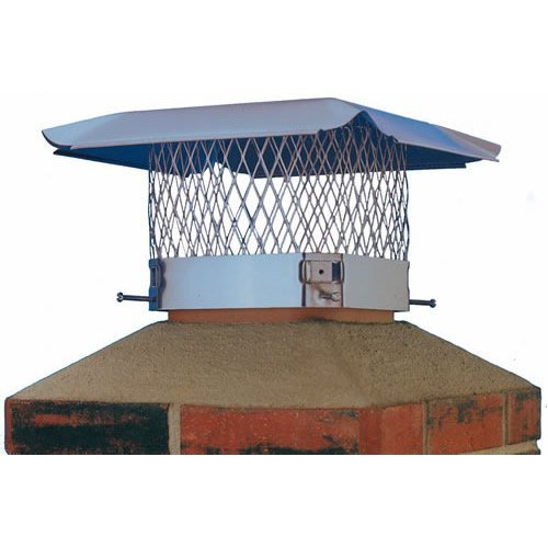 Hy-c #sc1313 13x13 Black Chimney Cover