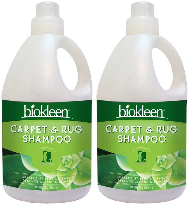 Biokleen Carpet & Rug Shampoo Concentrate, 64 oz-2 pk
