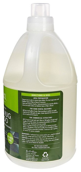 Biokleen Carpet & Rug Shampoo Concentrate, 64 oz-2 pk N2