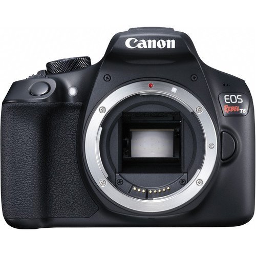 Canon EOS Rebel T6 DSLR Camera (Body Only) (International Model) No Warranty