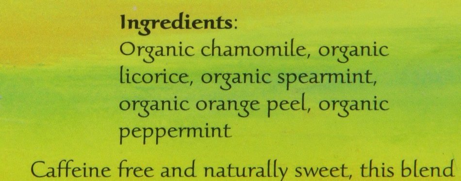 Shangri La Tea Company Organic Tea Sachet, Chamomile Mint, 15 Count N17