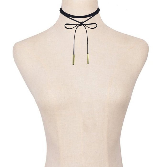 Coosmile 2016 New 10 Pieces Choker Necklace for Women Girls, Black Classic Velvet Stretch Gothic Tattoo Lace N2