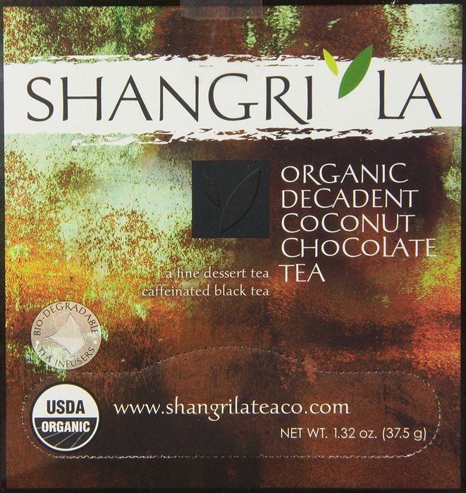 Shangri La Tea Company Organic Tea Sachet, Chamomile Mint, 15 Count N20