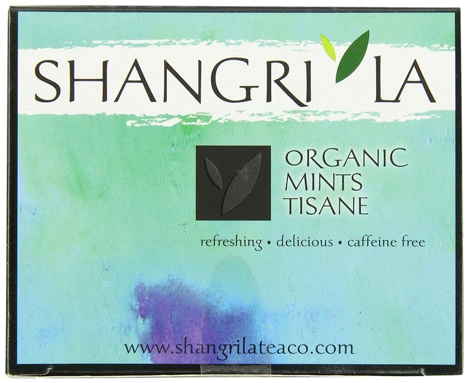 Shangri La Tea Company Organic Tea Sachet, Chamomile Mint, 15 Count N22