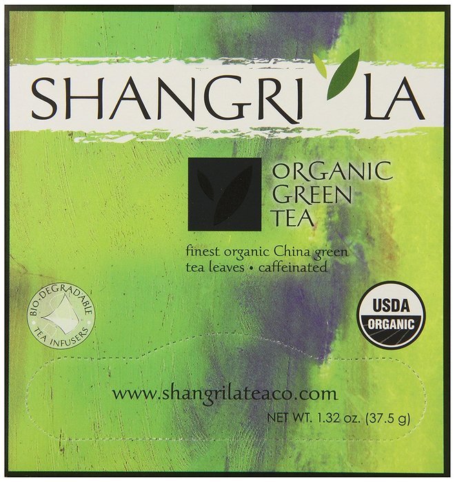 Shangri La Tea Company Organic Tea Sachet, Chamomile Mint, 15 Count N24
