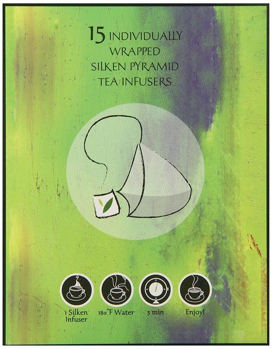 Shangri La Tea Company Organic Tea Sachet, Chamomile Mint, 15 Count N25