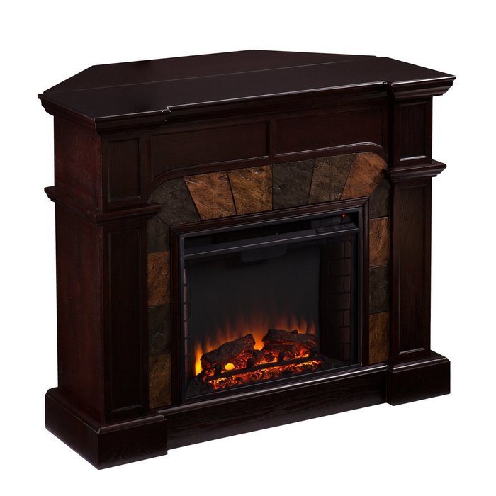 47" Convertible Electric Fireplace for corner or flat wall N3