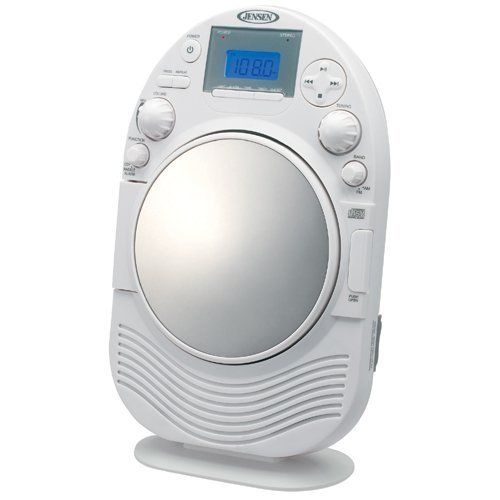 Spectra Merchandising - AM/FM Stereo Shower Radio/CD with Mirror