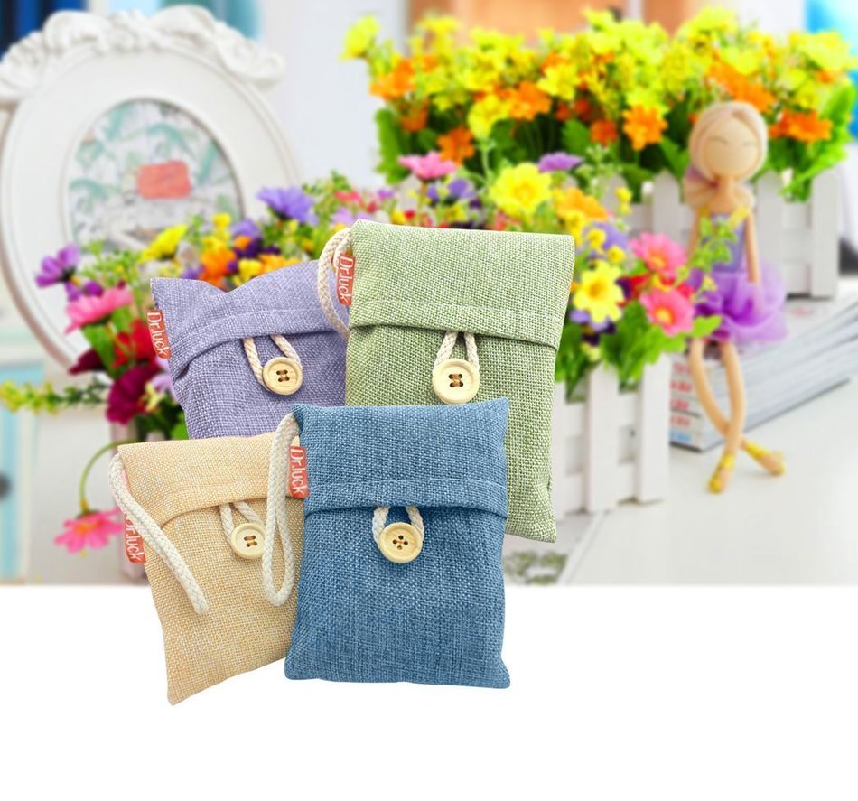 Dr. Luck Natural Bamboo Charcoal Deodorizer BagNature Air Purifier,Air