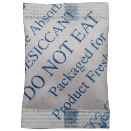 Dry-Packs 1/2gm Tyvek Silica Gel Packet, Pack of 50 N4
