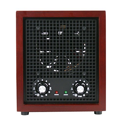 Zeny 3500 Sq/Ft Air Purifier Ionic Ozone Lonizer Cleaner Fresh Clean Living Home (Red)