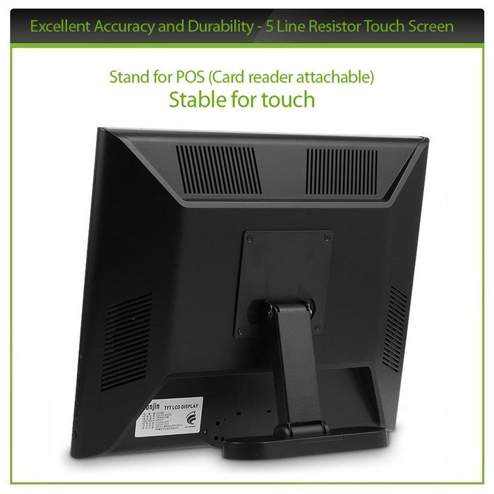 Easy Touch 19" Touch monitor POS LCD monitor ED190 Touch VGA DVI N4