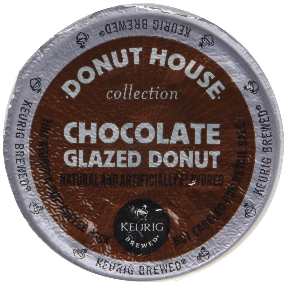 Donut House Chocolate Glazed Donut - 18 ct N2