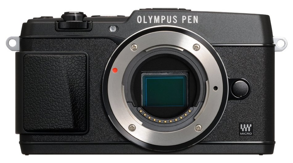 Olympus E-P5 16.1 MP Mirrorless Digital Camera with 3-Inch LCD and 17mm f/1.8 lens (Silver with Black Trim) N2