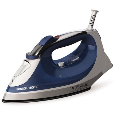 Black & Decker Corded Xpress Steam Iron, Blue