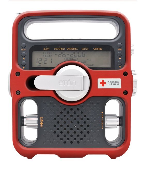 Etn American Red Cross ARCFR600R Solarlink Digital AM/FM/SW/NOAA S.A.M.E. Weather Radio with Flashlight, Siren... N2