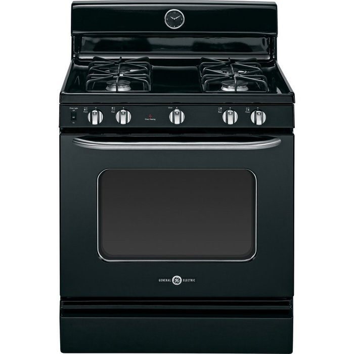 Ge RANGES, OVENS & COOKTOPS 300195 Artistry 30" 4.8 Cu.ft. Free-Standing Gas Range, Black