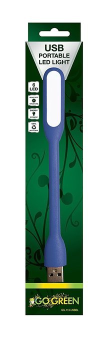Go Green Power GG-113-USBYL 6 LED USB Light, 6, Yellow N6