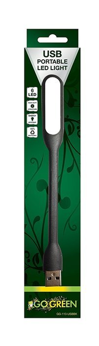 Go Green Power GG-113-USBYL 6 LED USB Light, 6, Yellow N11