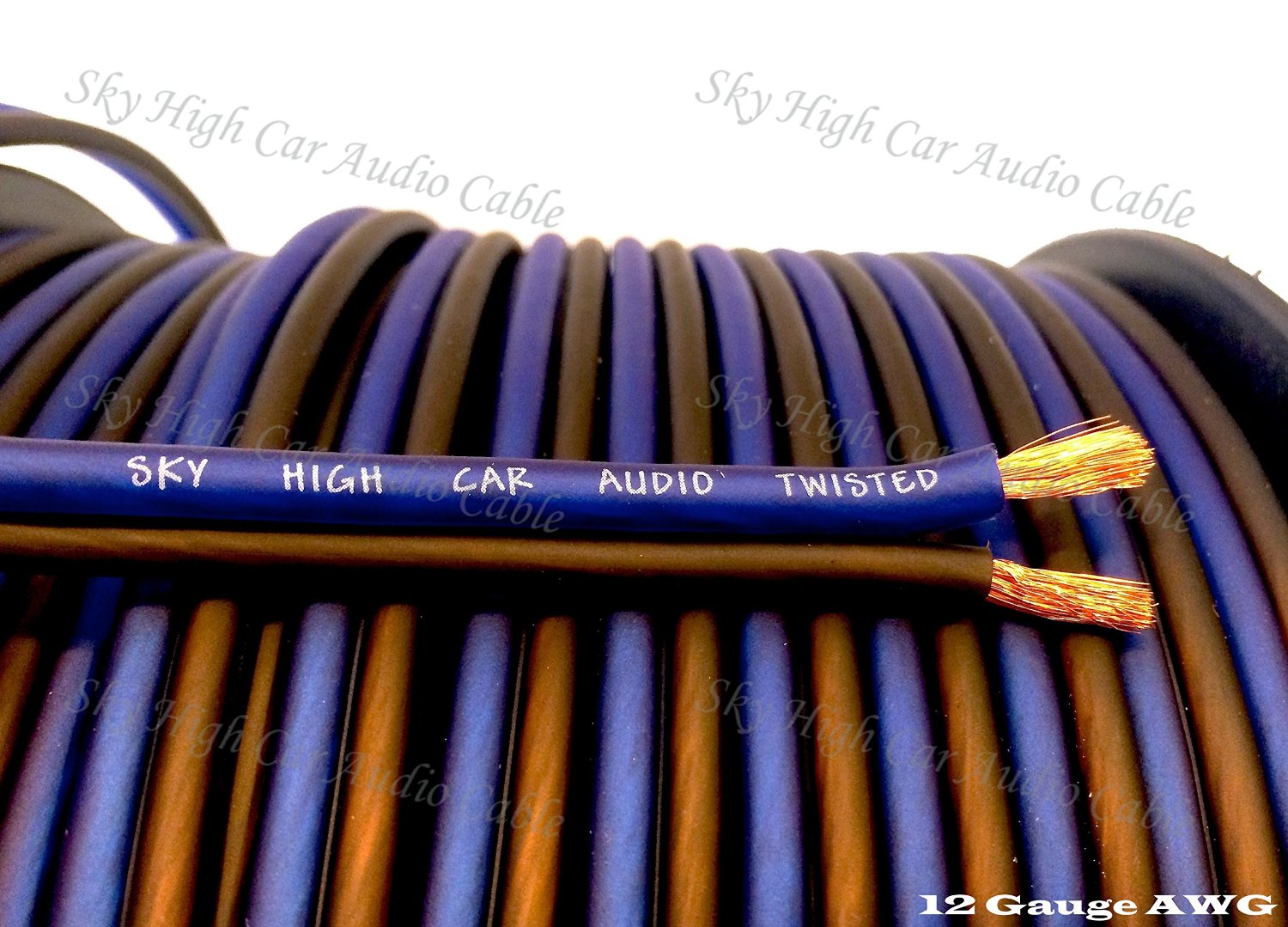 sky high car audio speaker wire