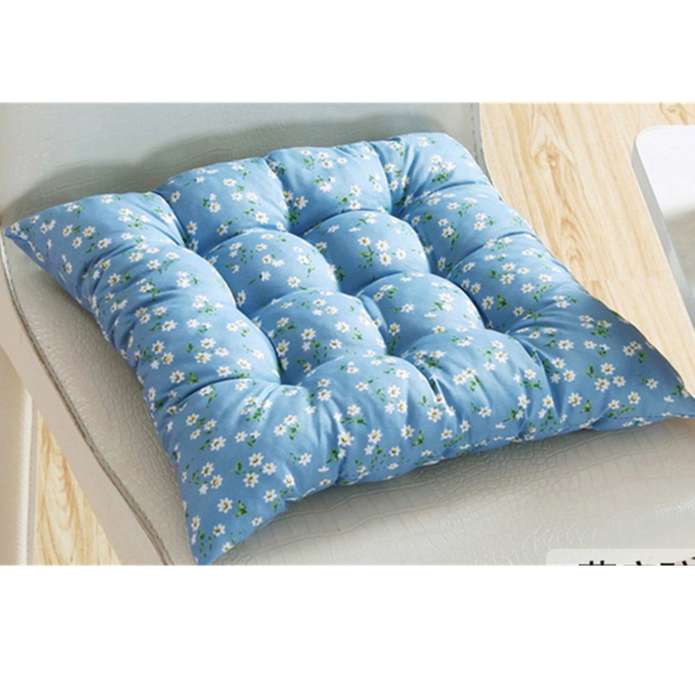 Yaheeda Flower Soft Seat Square Polyester Filled Cushion Indoor Outdoor ...