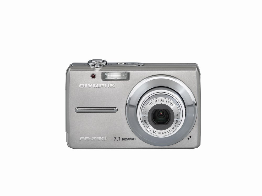 Olympus Stylus FE-230 7.1MP Digital Camera with 3x Optical Zoom free ...