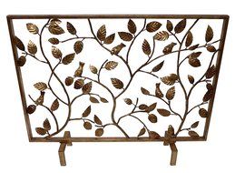 FIREPLACE SCREENS - &quot;CHELSEA GARDEN&quot; DECORATIVE FIRE SCREEN - FIRE PLACE SCREEN
