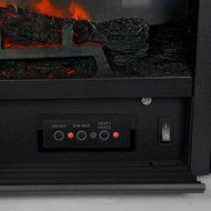 XtremepowerUS 28.5" 1500W 5200BTU Embedded Electric Fireplace Insert Heater W/Remote Control N3