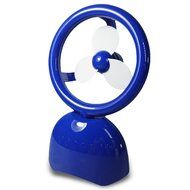 Henscoqi Portable Bluetooth Mini Fan Electric Rechargeable Air Circulator Fan(Black) N19