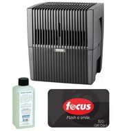 Venta LW25G Humidifier &amp; Airwasher (Charcoal Gray/Metallic) + Venta 6001040 Premium Airwasher Cleaning Solution... N2