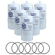 Aqua-Pure AP217 Compatible Filters, AP200 Replacement O-rings by KleenWater (6) N3