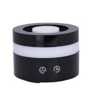 Leewa 100mL LED Essential Oil Diffusers Aroma Ultrasonic Cool Mist Humidifiers with USB - Plastic - Black N5