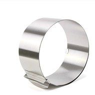 Agile-shop Stainless Steel Adjustable Size Mousse Ring expandable cake ring Baking tool N2