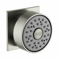 Hansgrohe HG28469821 Axor Body Spray with Square Escutcheon, Brushed Nickel by AXOR