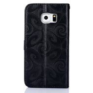 Galaxy S6 Case,Galaxy S6 Wallet Case, PHEZEN Bling Liquid Glitter Love Heart Floating 3D Hourglasses Luxury Pu... N21