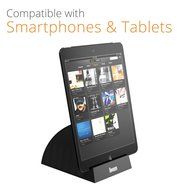 Satechi iFit-2 Portable Rechargeable Speaker Stand for Smartphones &amp; Tablets: iPad Mini, Air, 3, iPhone 6 Plus... N4