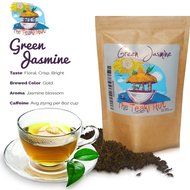 Organic Jasmine Green Tea 2 Ounce (30 Servings): A Bright, Crisp, Flavorful Loose Leaf Green Tea From A 3 Time... N2