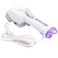 Portable Electric Hand-held Steam Brush with Travel-ready Pouch, 650-watt, White N4