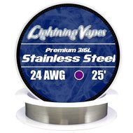 LV Stainless Steel 316L Wire 24 AWG - 25&#039;