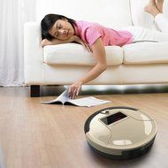 bObsweep PetHair Robotic Vacuum Cleaner and Mop, Rouge N4