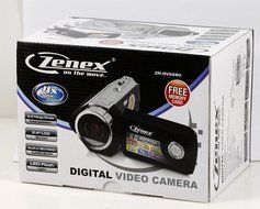 Zenex ZN-DV5280 Digital Camera with 4 x Optical Zoom and 2.4-Inch LCD Screen White